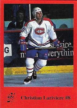 1993-94 Fredericton Canadiens (AHL) #NNO Christian Lariviere Front