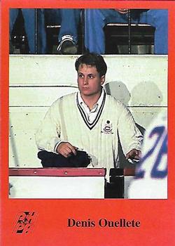 1993-94 Fredericton Canadiens (AHL) #NNO Denis Ouellette Front