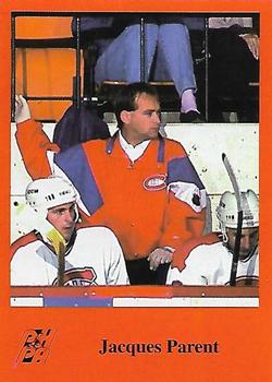 1993-94 Fredericton Canadiens (AHL) #NNO Jacques Parent Front