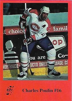 1993-94 Fredericton Canadiens (AHL) #NNO Charles Poulin Front