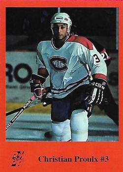 1993-94 Fredericton Canadiens (AHL) #NNO Christian Proulx Front