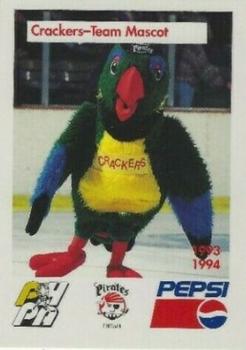 1993-94 Portland Pirates (AHL) #2 Crackers Front