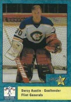 1993-94 Rising Star Flint Generals (CoHL) #7 Darcy Austin Front