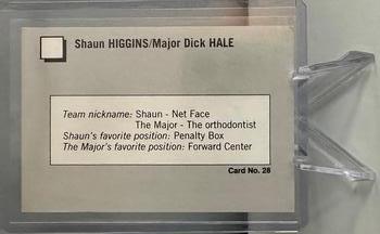 1993-94 Dayton Bombers (ECHL) #28 Shaun Higgins / Major Dick Back