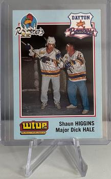 1993-94 Dayton Bombers (ECHL) #28 Shaun Higgins / Major Dick Front