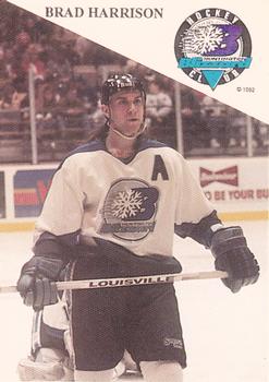1993-94 Huntington Blizzard (ECHL) #NNO Brad Harrison Front