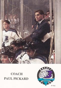 1993-94 Huntington Blizzard (ECHL) #NNO Paul Pickard Front