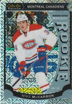 2015-16 O-Pee-Chee Platinum - Marquee Rookies Traxx #M39 Mike McCarron Front