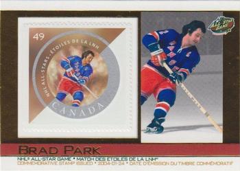 2004 Pacific Canada Post NHL All-Stars #28 Brad Park Front