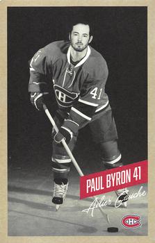 2015-16 Montreal Canadiens #NNO Paul Byron Front
