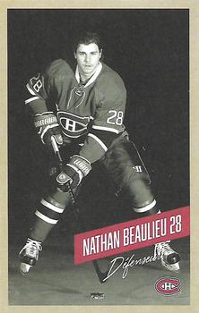 2015-16 Montreal Canadiens #NNO Nathan Beaulieu Front