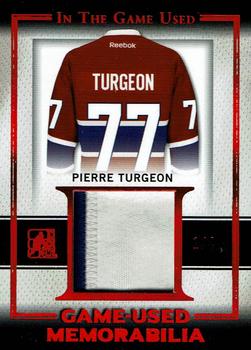 2016 Leaf In The Game Game Used - Game Used Patch Red Spectrum #GUP-24 Pierre Turgeon Front