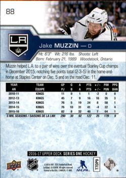 2016-17 Upper Deck #88 Jake Muzzin Back