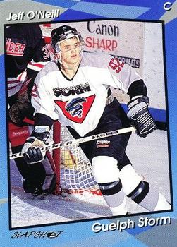 1993-94 Slapshot Guelph Storm (OHL) #2 Jeff O'Neill Front