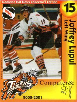 2000-01 Medicine Hat Tigers (WHL) #NNO Joffrey Lupul Front