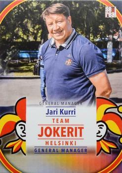 2015-16 Sereal Jokerit Helsinki - Team Leaders #JOK-TEM-001 Jari Kurri Front