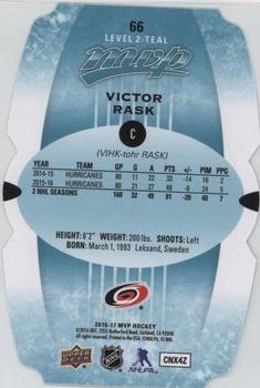2016-17 Upper Deck MVP - Colors and Contours #66 Victor Rask Back
