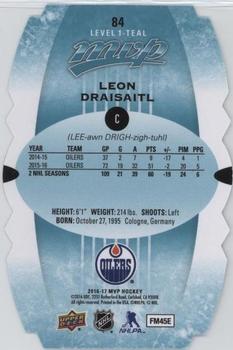 2016-17 Upper Deck MVP - Colors and Contours #84 Leon Draisaitl Back