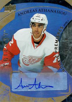 2015-16 SPx - 2015-16 Upper Deck Trilogy Update: Rookie Autographs #219 Andreas Athanasiou Front