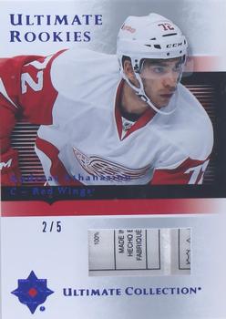 2015-16 Upper Deck Ultimate Collection - 2005-06 Ultimate Rookies - Platinum Blue Tag #05-AA Andreas Athanasiou Front