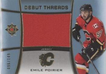 2015-16 Upper Deck Ultimate Collection - Debut Threads #DT-EP Emile Poirier Front