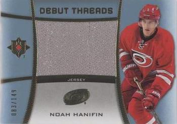 2015-16 Upper Deck Ultimate Collection - Debut Threads #DT-NH Noah Hanifin Front