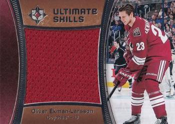 2015-16 Upper Deck Ultimate Collection - Ultimate Skills - Jumbo Jersey #USK-OE Oliver Ekman-Larsson Front