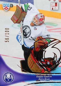 2013-14 Sereal (KHL) - Gold #MDV-002 Barry Brust Front