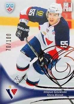 2013-14 Sereal (KHL) - Gold #SLO-010 Mario Bliznak Front