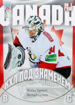 2013-14 Sereal (KHL) - Under the Flag #WCH-010 Michael Garnett Front