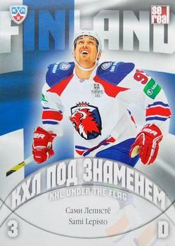 2013-14 Sereal (KHL) - Under the Flag #WCH-021 Sami Lepisto Front