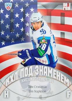 2013-14 Sereal (KHL) - Under the Flag #WCH-091 Tim Stapleton Front