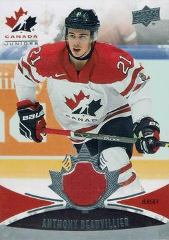 2016 Upper Deck Team Canada Juniors #105 Anthony Beauvillier Front