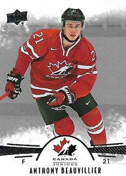2016 Upper Deck Team Canada Juniors #34 Anthony Beauvillier Front