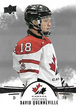 2016 Upper Deck Team Canada Juniors #54 David Quenneville Front