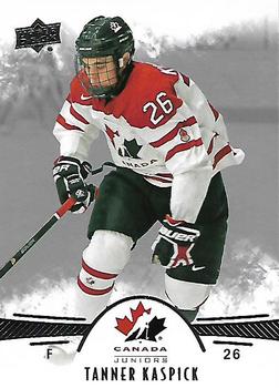 2016 Upper Deck Team Canada Juniors #61 Tanner Kaspick Front