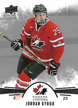 2016 Upper Deck Team Canada Juniors #62 Jordan Kyrou Front