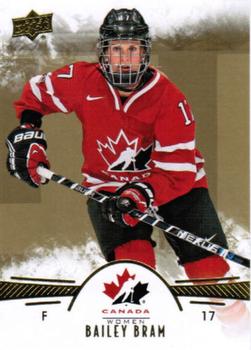2016 Upper Deck Team Canada Juniors - Gold #21 Bailey Bram Front