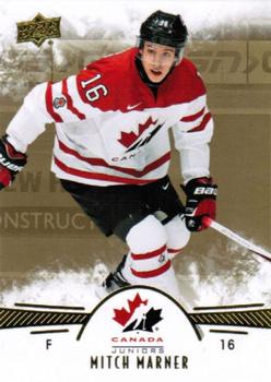 2016 Upper Deck Team Canada Juniors - Gold #24 Mitch Marner Front