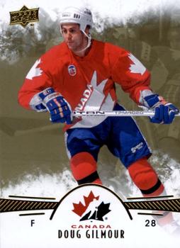 2016 Upper Deck Team Canada Juniors - Gold #91 Doug Gilmour Front