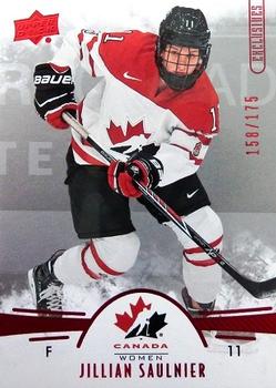 2016 Upper Deck Team Canada Juniors - Exclusives #6 Jillian Saulnier Front
