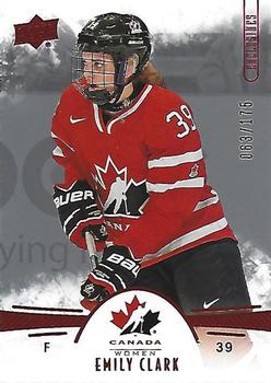 2016 Upper Deck Team Canada Juniors - Exclusives #19 Emily Clark Front