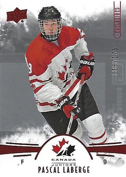 2016 Upper Deck Team Canada Juniors - Exclusives #67 Pascal Laberge Front