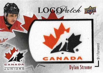 2016 Upper Deck Team Canada Juniors - Manufactured Logo Patches #LP-DS Dylan Strome Front