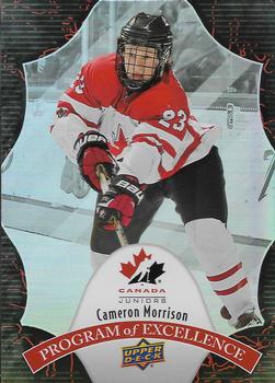 2016 Upper Deck Team Canada Juniors - Program of Excellence #POE-34 Cameron Morrison Front