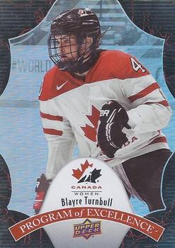 2016 Upper Deck Team Canada Juniors - Program of Excellence #POE-36 Blayre Turnbull Front