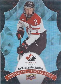 2016 Upper Deck Team Canada Juniors - Program of Excellence #POE-43 Meghan Agosta-Marciano Front