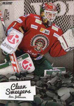 2013-14 SHL Elitset - Clean Sweepers #15 Lars Johansson Front