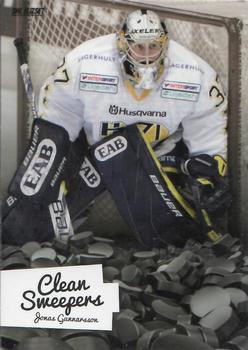 2013-14 SHL Elitset - Clean Sweepers #17 Jonas Gunnarsson Front