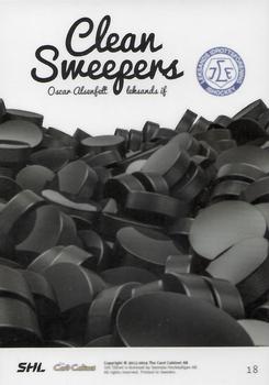 2013-14 SHL Elitset - Clean Sweepers #18 Oscar Alsenfelt Back